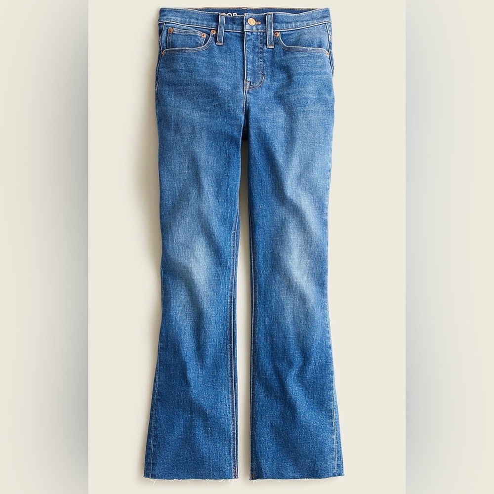 J. Crew Demi Boot Crop Jeans